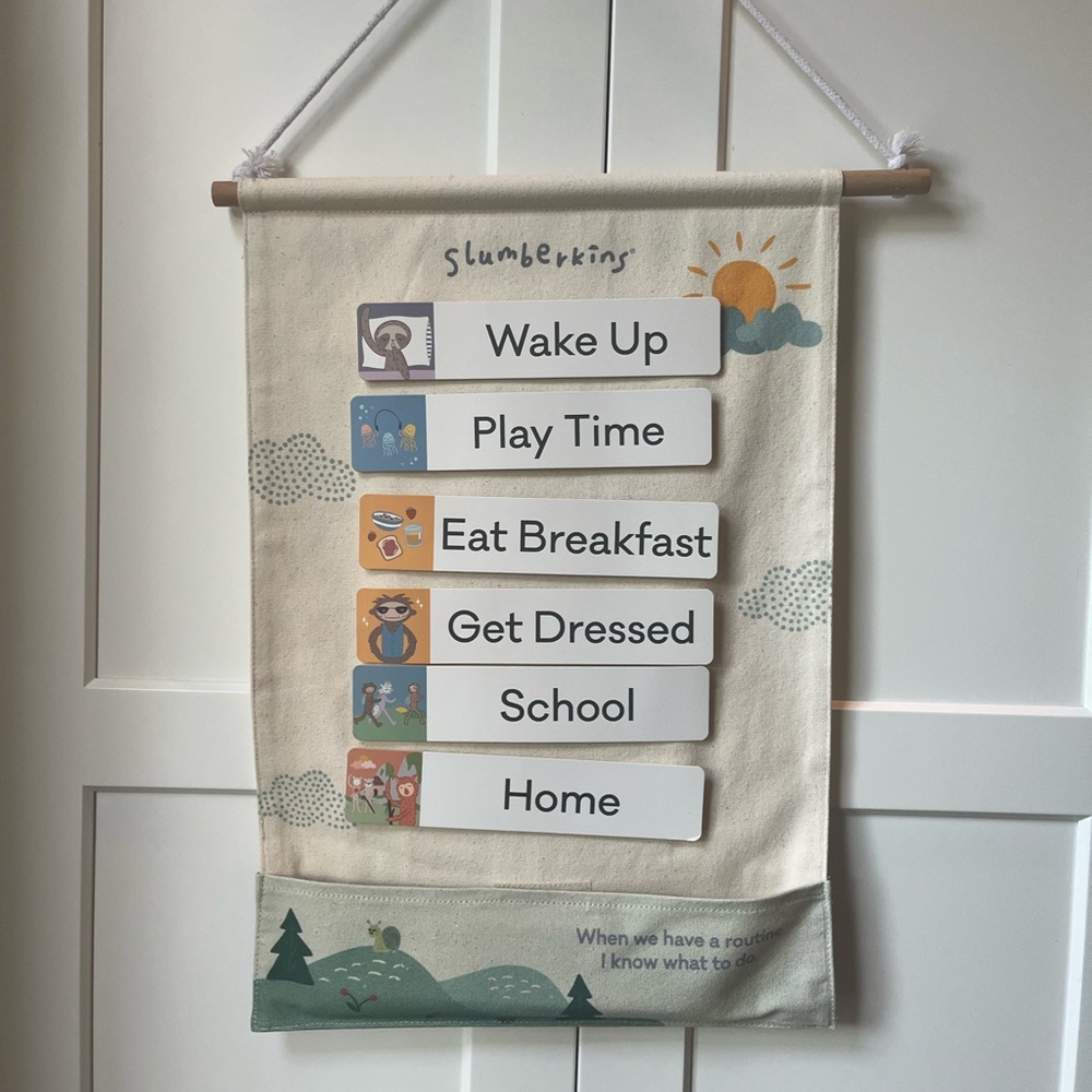 Slumberkins Routine Schdule